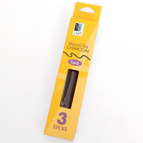 Art Alternatives, Charcoal, Art & School, Vine and Willow, Hard Box, 3 count, 5918